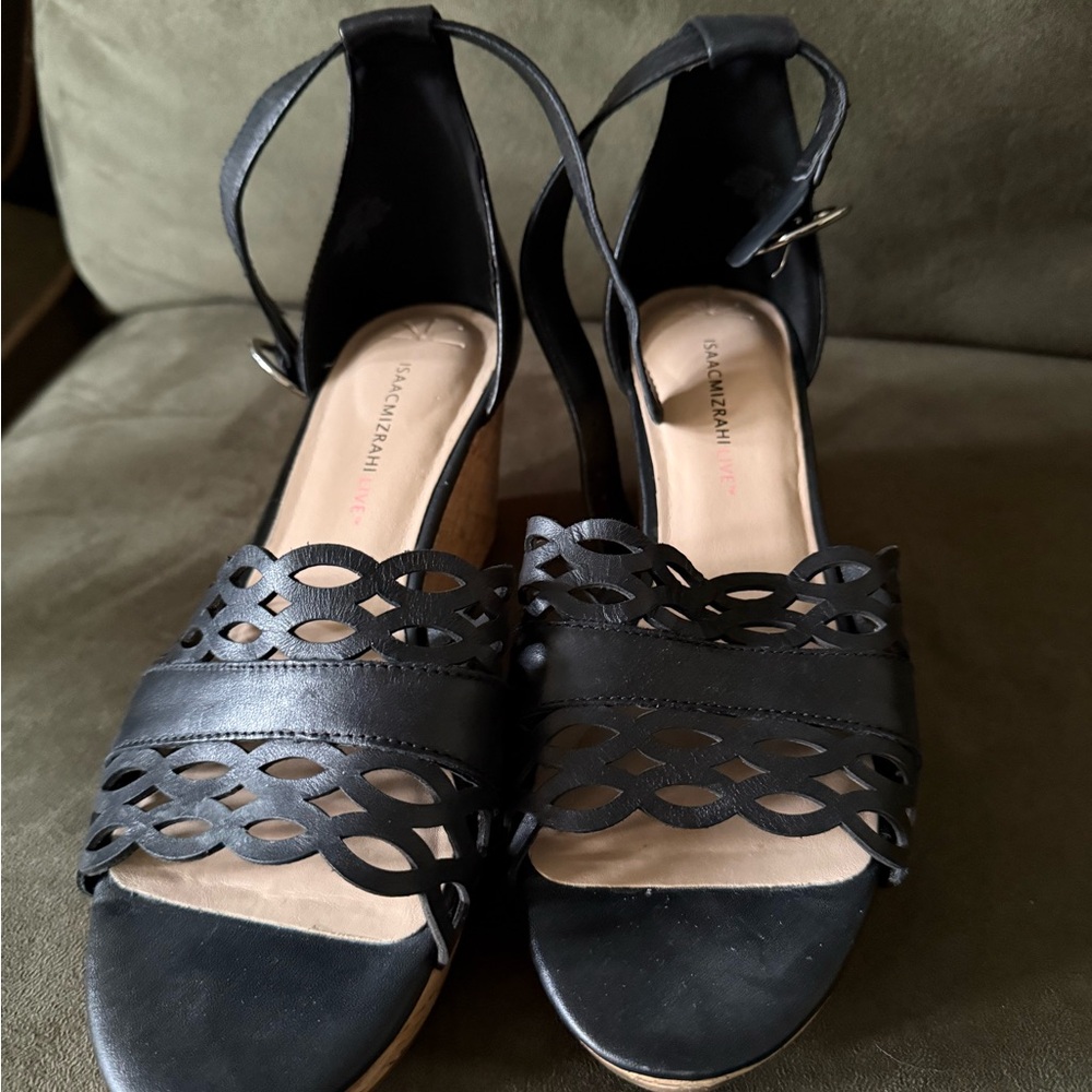 Black Sandals by Isaac Mizrahi